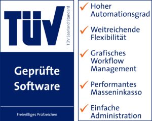 Prüfsiegel der Fachsoftware